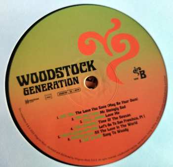 2LP Various: WOODSTOCK GENERATION The Finest Selection Of Woodstock Spirit Music
