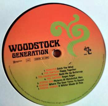 2LP Various: WOODSTOCK GENERATION The Finest Selection Of Woodstock Spirit Music