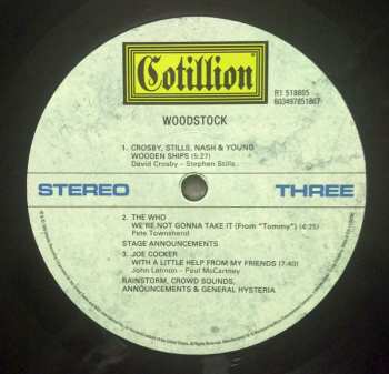 3LP Various: Woodstock - Music From The Original Soundtrack And More