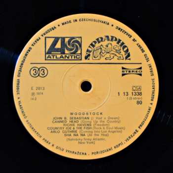 3LP/Caja Various: Woodstock