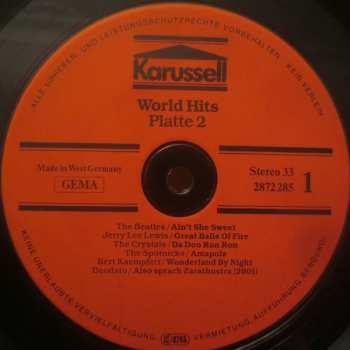 3LP/Caja Various: World-Hits