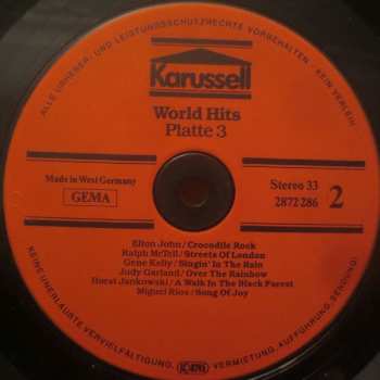 3LP/Caja Various: World-Hits