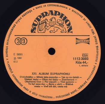 LP Various: XXI. Album Supraphonu