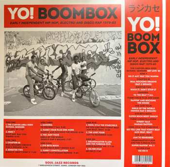 3LP/SP Various: Yo! Boombox (Early Independent Hip Hop, Electro And Disco Rap 1979-83) LTD