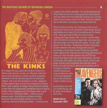 3CD Various: You Can Walk Across It On The Grass (The Boutique Sounds Of Swinging London)