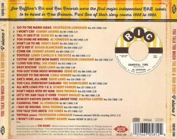 CD Various: You Talk Too Much - The Ric & Ron Story Volume 1