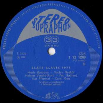 LP Various: Zlatý Slavík 1971