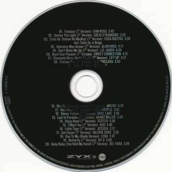 2CD Various: ZYX Italo Disco The 7" Collection Volume 2