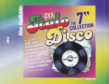 2CD Various: ZYX Italo Disco The 7" Collection Volume 2