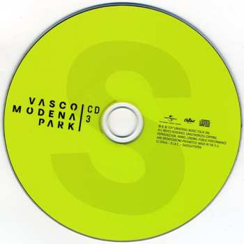 3CD/2DVD/Caja Vasco Rossi: Vasco Modena Park