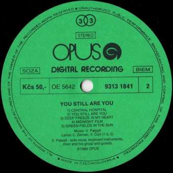 LP Vašo Patejdl: You Still Are You