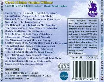 CD Ralph Vaughan Williams: Carols Of Vaughan Williams