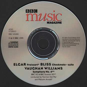 CD Sir Edward Elgar: Symphony No. 4, Froissart And Checkmate Suite