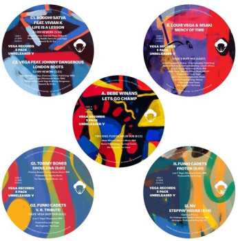 LP Vega Records 5 Pack:: Vega Records 5 Pack Unreleased V