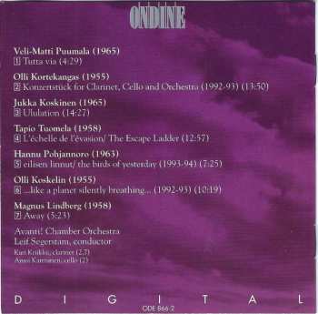 CD Magnus Lindberg: Society Of Finnish Composers 50th Anniversary 1995 Vol. 2/3