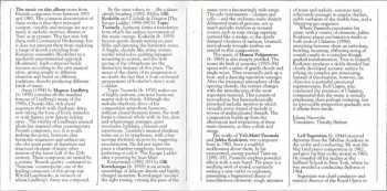 CD Magnus Lindberg: Society Of Finnish Composers 50th Anniversary 1995 Vol. 2/3