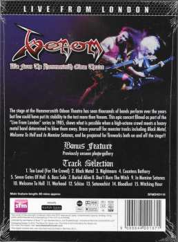 DVD Venom: Live From The Hammersmith Odeon Theatre
