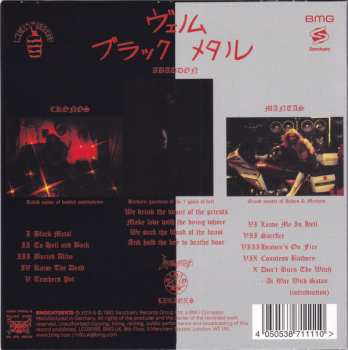 6CD/DVD/Caja Venom: In Nomine Satanas