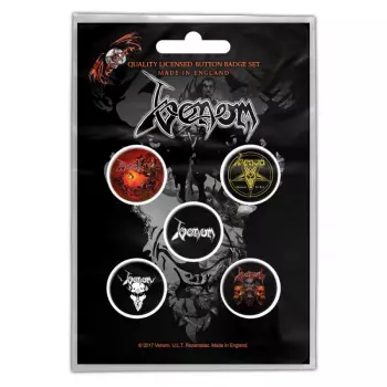 Juego de placas Black Metal 