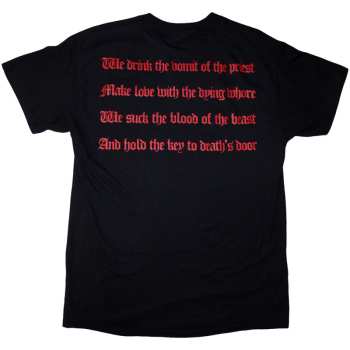 Mercancía Venom: Venom Unisex T-shirt: Black Metal (black) (back Print) (medium) M