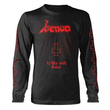 Merch Venom: Camiseta de manga larga At War With Satan (red)
