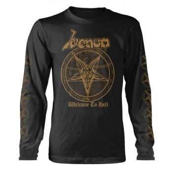Merch Venom: Camiseta de manga larga Welcome To Hell (gold)