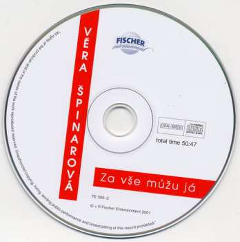 CD Věra Špinarová: Za Vše Můžu Já