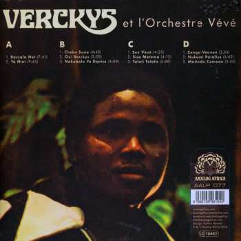 2LP Verckys: Congolese Funk, Afrobeat & Psychedelic Rumba 1969-1978