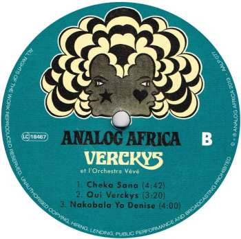 2LP Verckys: Congolese Funk, Afrobeat & Psychedelic Rumba 1969-1978