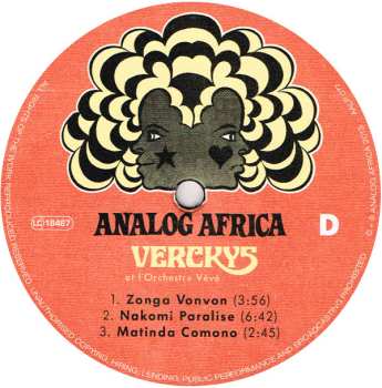 2LP Verckys: Congolese Funk, Afrobeat & Psychedelic Rumba 1969-1978