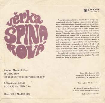 SP Věra Špinarová: Music-box / Podnájem Pro Dva