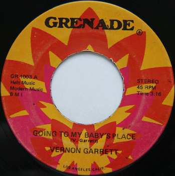LP Vernon Garrett: Going To My Baby's Place LTD