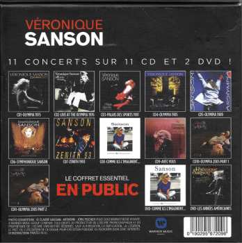 11CD/2DVD/Caja Véronique Sanson: Le Coffret Essentiel En Public