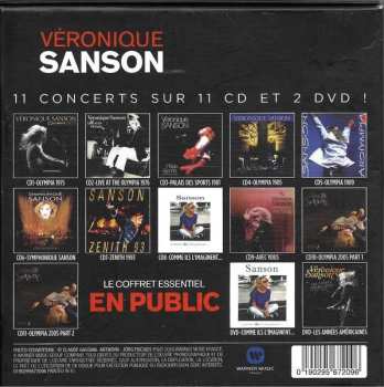 11CD/2DVD/Caja Véronique Sanson: Le Coffret Essentiel En Public