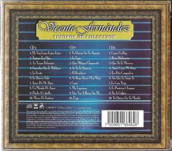 3CD/Caja Vicente Fernandez: Tesoros De Coleccion