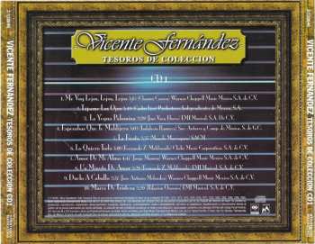 3CD/Caja Vicente Fernandez: Tesoros De Coleccion