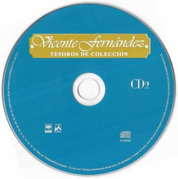 3CD/Caja Vicente Fernandez: Tesoros De Coleccion