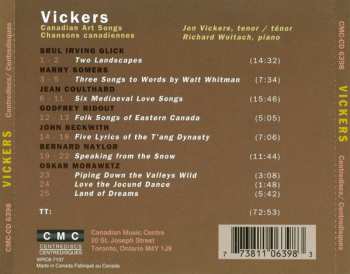 CD Jon Vickers: Canadian Art Songs