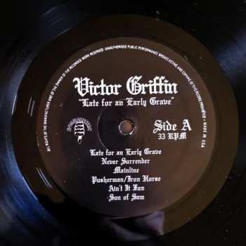 LP Victor Griffin: Late For An Early Grave