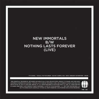 SP Video: New Immortals / Nothing Lasts Forever
