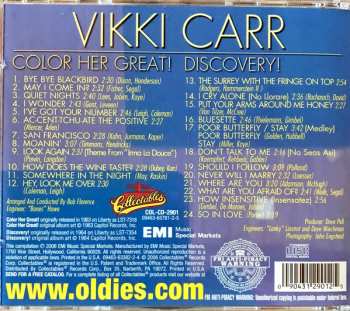 CD Vikki Carr: Color Her Great! / Discovery!