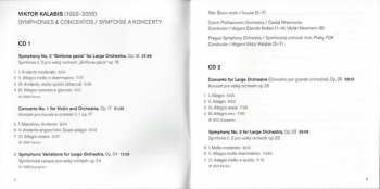 3CD Viktor Kalabis: Symphonies & Concertos