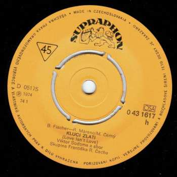 SP Viktor Sodoma: Kluci Zlatí / Až Mi Bude Sto