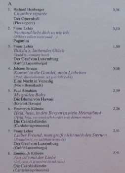 LP Viliam Farkaš: Chambre Séparée - Famous Operetta Melodies 