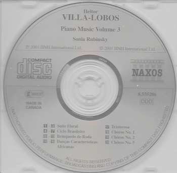 CD Heitor Villa-Lobos: Piano Music, Ciclo Brasileiro - Suít Floral - Chôros Nos. 1, 2 And 5