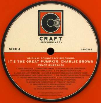 LP Vince Guaraldi: It's The Great Pumpkin, Charlie Brown (Original Soundtrack Recording) CLR | LTD