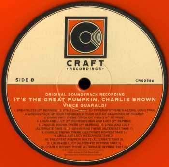 LP Vince Guaraldi: It's The Great Pumpkin, Charlie Brown (Original Soundtrack Recording) CLR | LTD