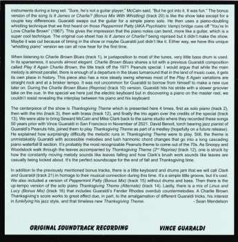 CD Vince Guaraldi: A Charlie Brown Thanksgiving (Original Soundtrack Recording)