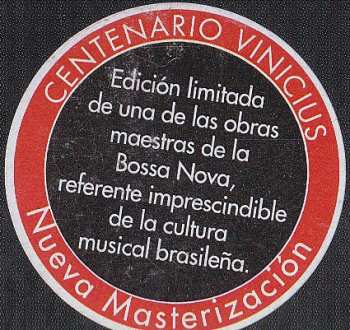 CD Vinicius de Moraes: "La Fusa" (Mar De Plata) LTD | DIGI