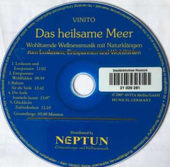 CD Vinito: Das Heilsame Meer
